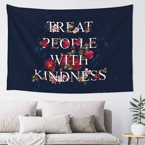 Treat People With Kindness Tapestry